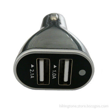 Car Charger with Lightning Cable, Fits for Apple Devices with Auto-protection
